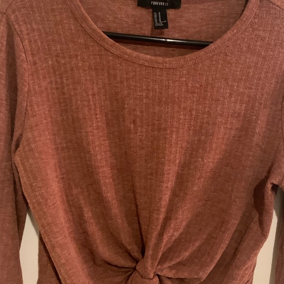 Forever 21 Long Sleeve Crop Top - Picture 3 of 5